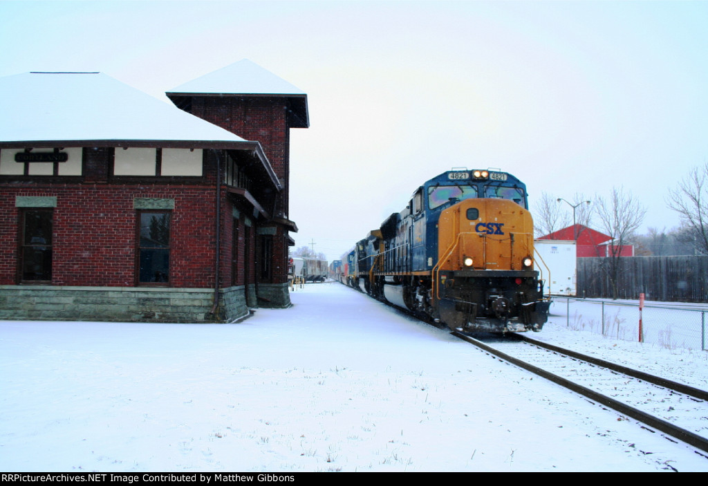 CSX detour train Q112